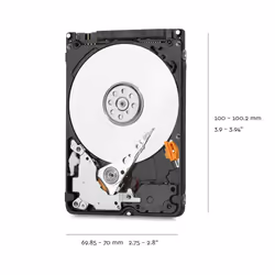 Western Digital BLUE 2 TB 2.5" 2 To Série ATA III