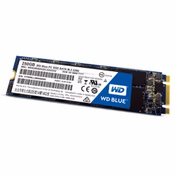 Western Digital Blue PC, 250 Go, M.2, 540 Mo/s, 6 Gbit/s