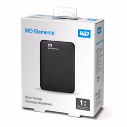 Western Digital WD Elements Portable disque dur externe 1 To Noir - Vue supplémentaire 7