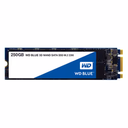 Western Digital Blue 3D, 250 Go, M.2, 550 Mo/s, 6 Gbit/s