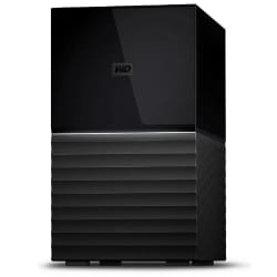 Western Digital My Book Duo boîtier de disques 12 To Bureau Noir