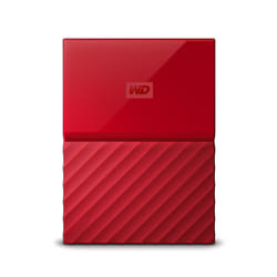 Western Digital My Passport disque dur externe 2 To Rouge