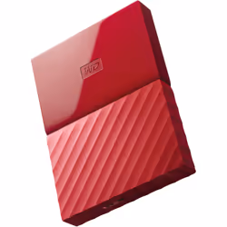 Western Digital My Passport disque dur externe 2 To Rouge