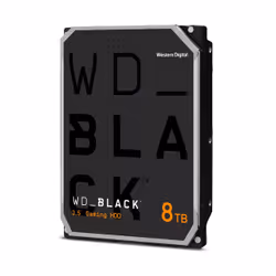 Western Digital WD_BLACK WD8002FZBX, 8 To, 7200 tr/min, 256 Mo, 3.5", Série ATA III