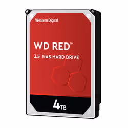 Western Digital Red, 3.5", 4 To, 5400 tr/min