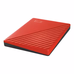 Western Digital My Passport disque dur externe 2 To Rouge - Vue supplémentaire 4