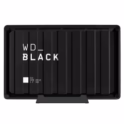 Western Digital D10 disque dur externe 8 To Noir, Blanc