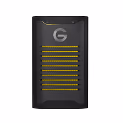 G-Technology ArmorLock, 2 To, USB Type-C, 3.2 Gen 2 (3.1 Gen 2), 1000 Mo/s, Noir, Jaune