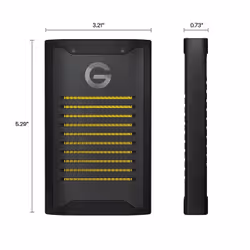 G-Technology ArmorLock 2 To Noir, Jaune