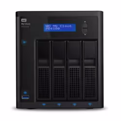 Western Digital My Cloud Pro PR4100 NAS Bureau Ethernet/LAN Noir N3710