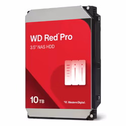 Western Digital Red Pro WD103KFBX, 10 To, 7200 tr/min, 512 Mo, 3.5", Série ATA III