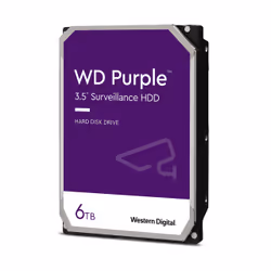 Western Digital Purple Surveillance, 3.5", 6 To, 5700 tr/min