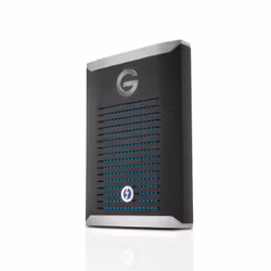 SanDisk G-DRIVE PRO, 2 To, 2,8 Gbit/s, Noir, Acier inoxydable