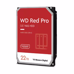 Western Digital Red Pro, 3.5", 22 To, 7200 tr/min