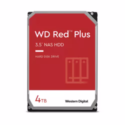 Western Digital Red Plus WDBC9V0040HH1-WRSN, 4 To, 5400 tr/min, 256 Mo, 3.5", Série ATA III