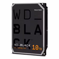 Western Digital WD_BLACK WD102FZBX, 10 To, 7200 tr/min, 256 Mo, 3.5", Série ATA III