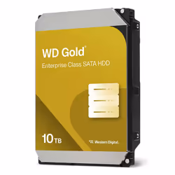 Western Digital Gold WD103KRYZ, 10 To, 7200 tr/min, 512 Mo, 3.5", Série ATA III