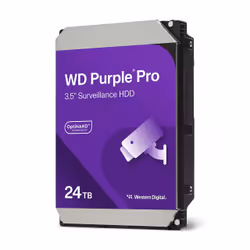 Western Digital Purple Pro WD240PURP, 24 To, 7200 tr/min, 512 Mo, 3.5", Série ATA III