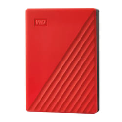 Western Digital My Passport WDBR9S0060BRD-WESN disque dur externe 6 To Rouge