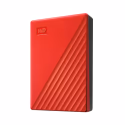 Western Digital My Passport WDBR9S0060BRD-WESN disque dur externe 6 To Rouge
