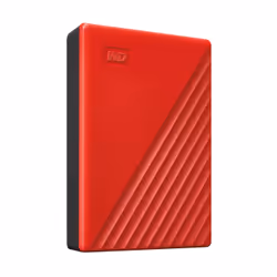 Western Digital My Passport WDBR9S0060BRD-WESN disque dur externe 6 To Rouge