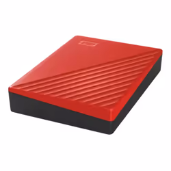 Western Digital My Passport WDBR9S0060BRD-WESN disque dur externe 6 To Rouge - Vue supplémentaire 4