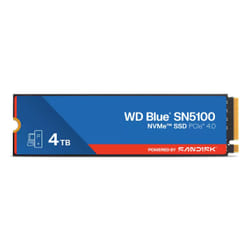 SanDisk WD Blue SN5100 4 To M.2 PCI Express 4.0 NVMe QLC 3D NAND