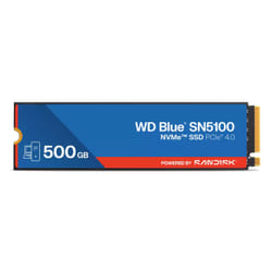 SanDisk WD Blue SN5100 500 Go M.2 PCI Express 4.0 NVMe QLC 3D NAND