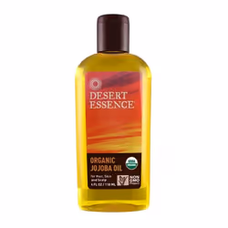 Desert Essence Organic Jojoba Oil, Huile de cheveux, 120 ml, Femmes, Cheveux blonds, Cheveux cassants, Cheveux mixtes, Cheveu ...