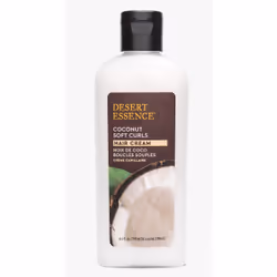 Desert Essence Coconut Soft Curls Hair Cream 190ml Femmes