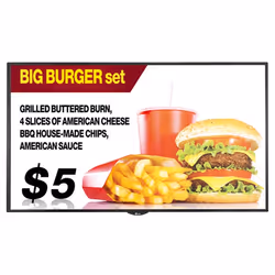 LG 55SE3KB, Panneau plat de signalisation numérique, 139,7 cm (55"), LED, 1920 x 1080 pixels