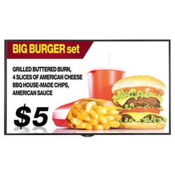 LG 55SE3KB affichage de messages Panneau plat de signalisation numérique 55" LED 350 cd/m² Full HD Noir