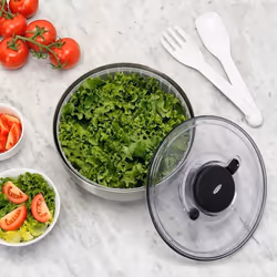 OXO 1071497 essoreuse a salade Acier inoxydable Bouton - Vue supplémentaire 8