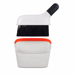 OXO Compact Dustpan & Brush Set Noir, Rouge, Blanc