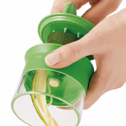 OXO 11151300V1 râpe Râpe tournante Vert, Translucide - Vue supplémentaire 4