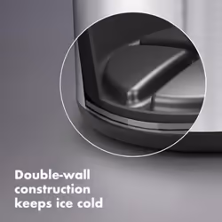 Oxo - seau à glace inox double paroi - ox3107300