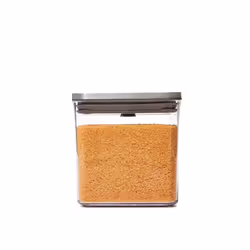 OXO 3118300, Boîte universelle, 2,6 L, Plastique, Silicone, Acier inoxydable, Transparent, Couvercle amovible, Carré