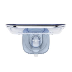 Porte Savon Mural à Ventouse - OXO - 112 x 28 x 123 cm - Plastique - Ventouse StrongHoldTM