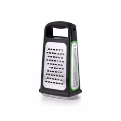 OXO Good Grips Kastenreibe, Râpe plane, Noir, Vert, Acier inoxydable, Acier inoxydable, Plastique, Acier inoxydable, 1,25 kg