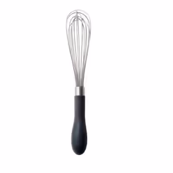 OXO 9" Whisk, Noir, Acier inoxydable, Acier inoxydable, 25,4 mm, 25,4 mm, 228,6 mm, 56,7 g