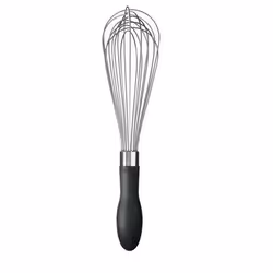 OXO Fouet Ballon, Fouet ballon, Noir, Acier inoxydable, Acier inoxydable, 76,2 mm, 25,4 mm, 279,4 mm