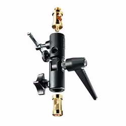 Manfrotto 026 Lite Tite Swivel + Umbrella Adapter, Noir, Aluminium, 380 g