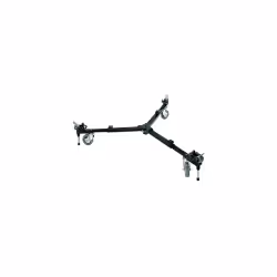 Manfrotto 127VS Variable Spread Basic Dolly, 3 pieds, Noir, 12,4 cm, 3,4 kg
