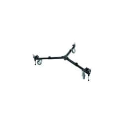 Manfrotto 127VS Variable Spread Basic Dolly trépied 3 pieds Noir