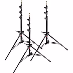 Manfrotto 1004BAC-3, 3 pieds, Noir, 3,66 m, 3 kg