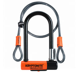 Kryptonite Evolution Mini-7 Noir, Orange Verrou en U