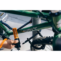 Kryptonite MESSENGER MINI+ Noir, Orange Verrou en U - Vue supplémentaire 4