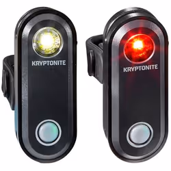 Kit d'éclairage vélo avenue avant et arrière Kryptonite