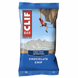 CLIF Bar Chocolate Chip, Chocolat, 68 g, Avoine, Vitamine A, Vitamine B1, Vitamine B12, Vitamine B2, Vitamine B3, Vitamine B6 ...
