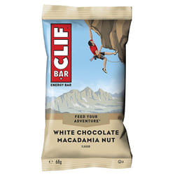 CLIF Bar White Chocolate Macadamia barre énergétique 68 g Avoine
